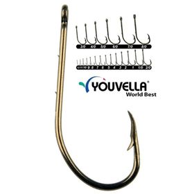 Youvella 1366 No:8/0 100'lü Kore Olta İğnesi