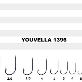 Youvella 1396 No:8 100'lü Kore Olta İğnesi