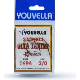 Youvella 1404 3 İğneli 3/0 Hazır Beden Yemli Takım