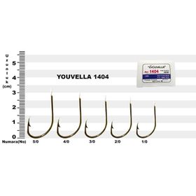 Youvella 1404 No:1/0 100 Adet Olta İğnesi