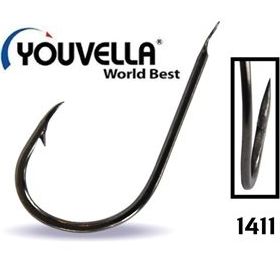 Youvella 1411 100'lü Kutu Black Nikel Kısa Pala Dövme Çupra İğnesi