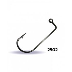 Youvella 2502 Delikli Uzun 100'lü Kutu Black Nikel Jig Head İğnesi