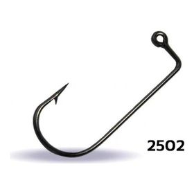 Youvella 2502 Delikli Uzun 100'lü Kutu Black Nikel Jig Head İğnesi