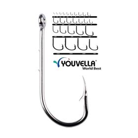 Youvella 92666 100'lü Kutu Nikel No:1 Olta İğnesi