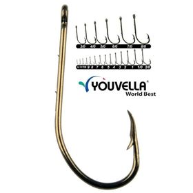 Youvella 92666 100'lü Kutu Nikel No:4 Olta İğnesi