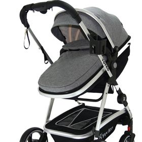 Yoyko City Seyahat Sistem 3 İn 1 Gri Silver Bebek Arabası