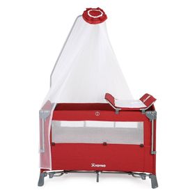 Yoyko Exclusive Comfort 8'in 1 70 x 110 cm Bordo Oyun Parkı Yatak