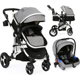 Yoyko Ultimate Travel Sistem 3 in 1 Gri Bebek Arabası