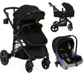 Yoyko Ultimate Travel Sistem 3 in 1 Siyah Bebek Arabası