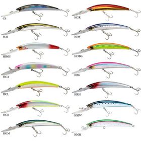 Yozuri Crystal Minnow Deep HBGS 110 mm Diver Floating Sahte Balığı