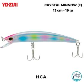 Yozuri Crystal Minnow F 1125 HCA 13 cm 19 gr Sahte Balık