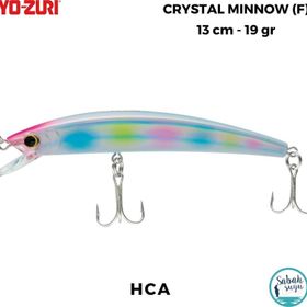 Yozuri Crystal Minnow F 1125 HCA 13 cm 19 gr Sahte Balık