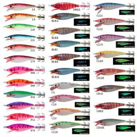 Yozuri Squid Jig Ultra Cloth-Bavc BLRA A329-M2-S 75 mm Kalamar Sahte Balığı