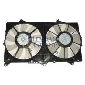 Ypc Toyota Camry 01/04 9+7 Çiftli Kanat Radyatör ve Klima Fan Davlumbazı