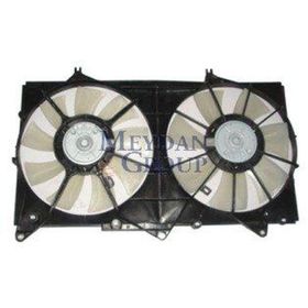 Ypc Toyota Camry 01/04 9+7 Çiftli Kanat Radyatör ve Klima Fan Davlumbazı