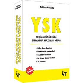 YSK Seçim Müdürlüğü Sınavına Hazırlık Kitabı - Kutluay Kararlı