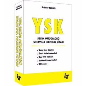 YSK Seçim Müdürlüğü Sınavına Hazırlık Kitabı - Kutluay Kararlı