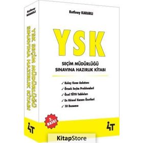 YSK Seçim Müdürlüğü Sınavına Hazırlık Kitabı - Kutluay Kararlı