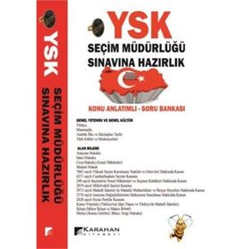 YSK Seçim Müdürlüğü Sınavına Hazırlık Konu Anlatımlı Soru Bankası