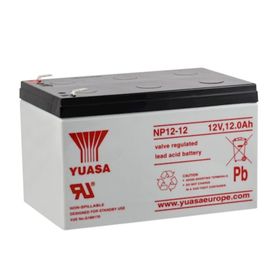 Yuasa 12V 12Ah Bakımsız Kuru Akü