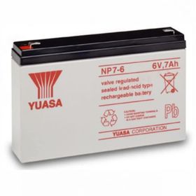 Yuasa 6V 7Ah Bakımsız Kuru Akü