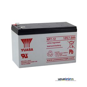 Yuasa NP7-12L 12V 7 Ah Bakımsız Kuru Akü