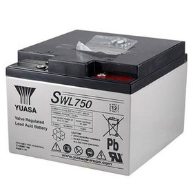 Yuasa SWL750 12V 24.4 Ah Bakımsız Kuru Akü