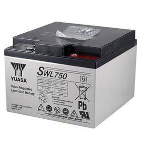 Yuasa SWL750 12V 24.4 Ah Bakımsız Kuru Akü