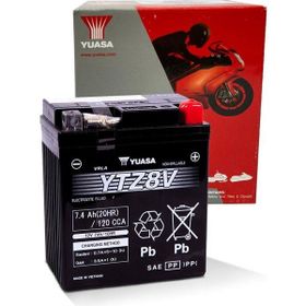 Yuasa X-Max 250/300 R25 MT25 12 V 7.4 Ah Motosiklet Aküsü