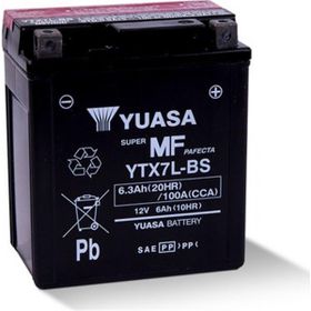 Yuasa YTX7l-BS 12 V 6 Ah 100A Yamaha YZF-R25 YBR125 Honda Spacy C Akü