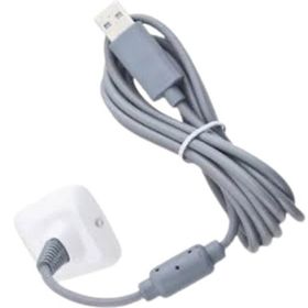 Yues Gri Xbox 360 Gamepad Oyun Kolu Usb Şarj Kablosu