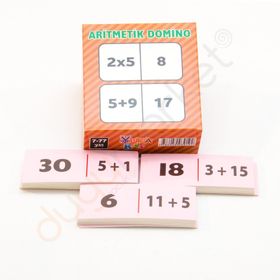 Yuka Kids 4 İşlem Aritmetik Domino Dikkat Oyunu
