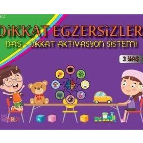 Yuka Kids Dikkat Egzersizleri 3 Yaş Dikkat Aktivasyon Sistemi