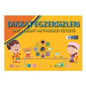 Yuka Kids Dikkat Egzersizleri 4 Yaş Dikkat Aktivasyon Sistemi