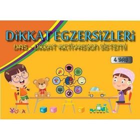 Yuka Kids Dikkat Egzersizleri 4 Yaş Dikkat Aktivasyon Sistemi