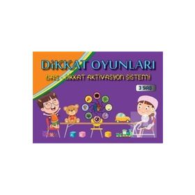 Yuka Kids Dikkat Oyunları 3 Yaş Dikkat Aktivasyon Sistemi