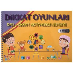 Yuka Kids Dikkat Oyunları 4 Yaş Dikkat Aktivasyon Sistemi