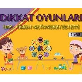 Yuka Kids Dikkat Oyunları 4 Yaş Dikkat Aktivasyon Sistemi