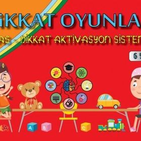 Yuka Kids Dikkat Oyunları 6 Yaş Dikkat Aktivasyon Sistemi