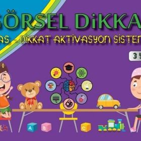 Yuka Kids Görsel Dikkat 3 Yaş Dikkat Aktivasyon Sistemi
