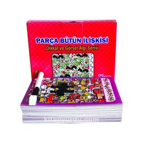 Yuka Kids Parça Bütün Ilişkisi Dikkat Ve Görsel Algı Serisi