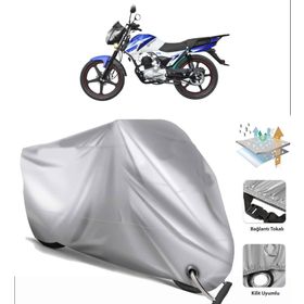 Yuki FIFTY 50 Siyah Arka Çanta Uyumsuz Ultra Kalın Su Geçirmez Motor Brandası