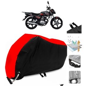 Yuki Forza 100 Siyah Arka Çanta Uyumsuz Ultra Kalın Su Geçirmez Motor Brandası