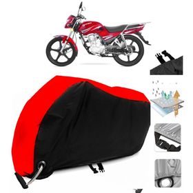 Yuki Forza 170 Siyah Arka Çanta Uyumsuz Ultra Kalın Su Geçirmez Motor Brandası
