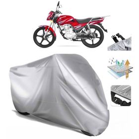 Yuki Forza 170 Siyah Arka Çanta Uyumsuz Ultra Kalın Su Geçirmez Motor Brandası