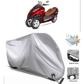 Yuki YB250ZKT Optimus Siyah Arka Çanta Uyumsuz Ultra Kalın Su Geçirmez Motor Brandası