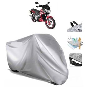Yuki Yıldız 130 Siyah Arka Çanta Uyumsuz Ultra Kalın Su Geçirmez Motor Brandası