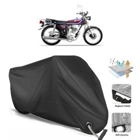 Yuki YK-180M Modify Siyah Arka Çanta Uyumsuz Ultra Kalın Su Geçirmez Motor Brandası