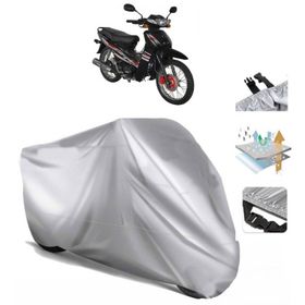 Yuki YK100-7 Siyah Arka Çanta Uyumsuz Ultra Kalın Su Geçirmez Motor Brandası