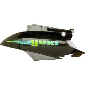 Yuki YK35 Boss Sele Altı Siyah Sol Karenaj